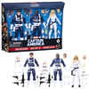Marvel Legends Series S.H.I.E.L.D. Nick Fury Jr., Sharon Carter, and Dum Dum Dugan Action Figures