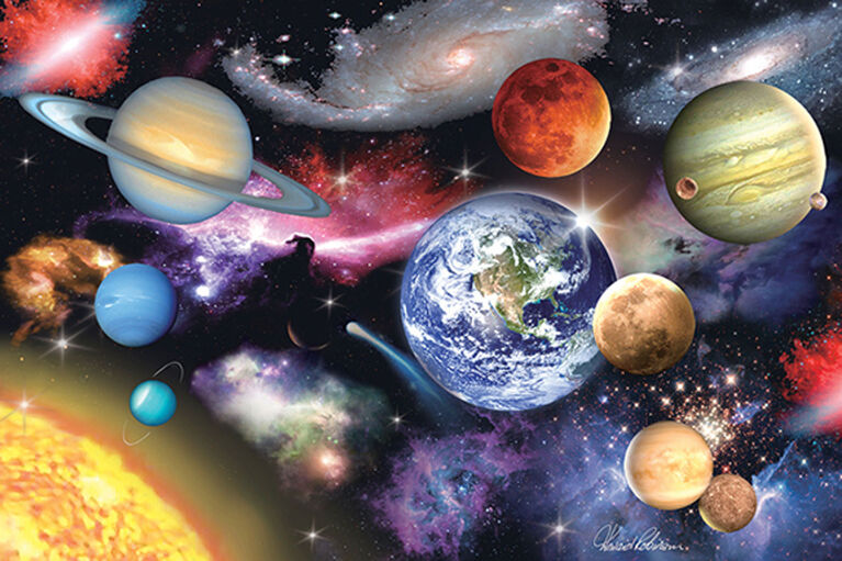 Howard Robinson - Solar System 150 Piece Super 3D Puzzle