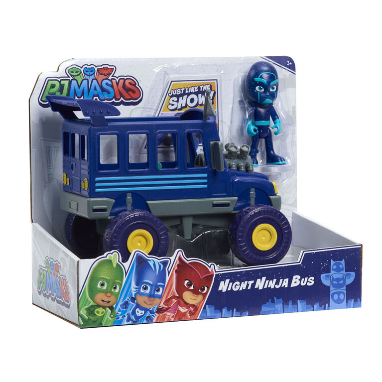 PJ Masks Vehicle Night Ninja and Bus