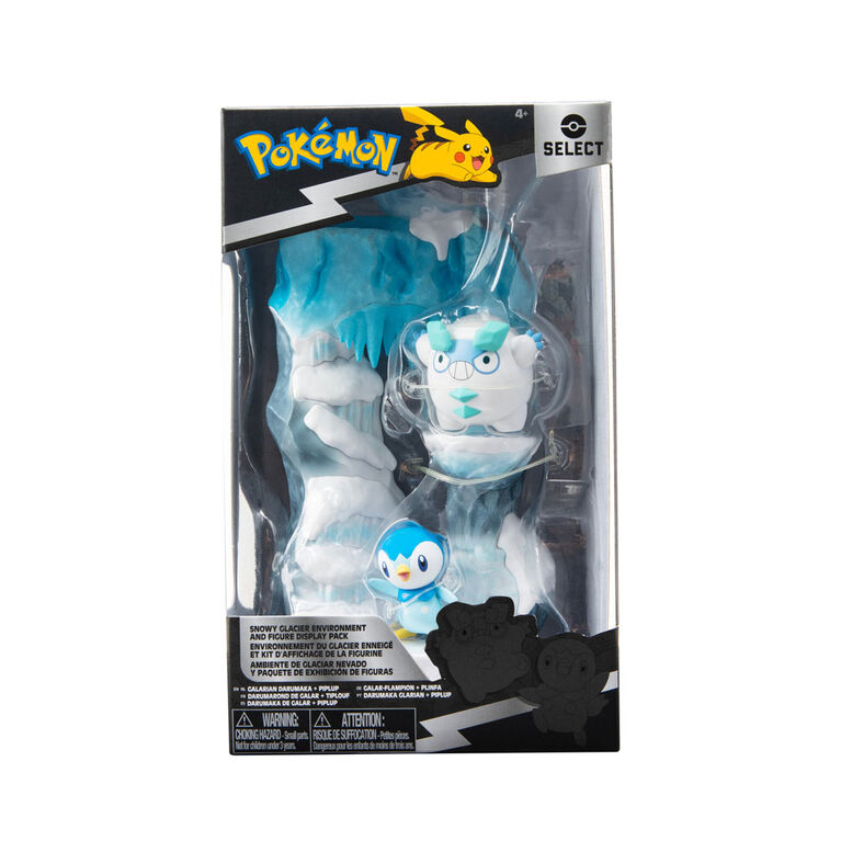 Pokémon Select - Snowy Glacier Environment: Piplup + Darumaka