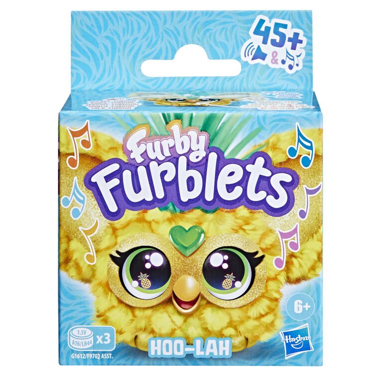 Furby Furblets Hoo-Lah Mini Electronic Plush Toy