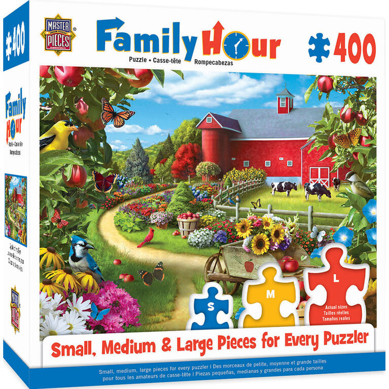 Family Hour Apple Of My Eye Grand Puzzle De 400 Pièces Par Alan Giana