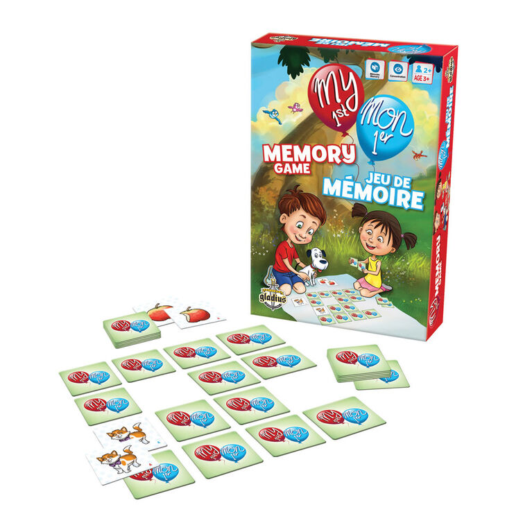 My 1st Memory Game - French Edition