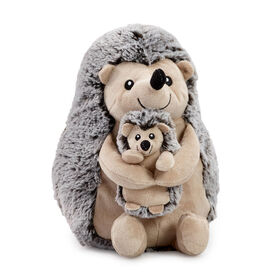 Snuggle Buddies 10" Mummy & Baby Hedgehog - R Exclusive
