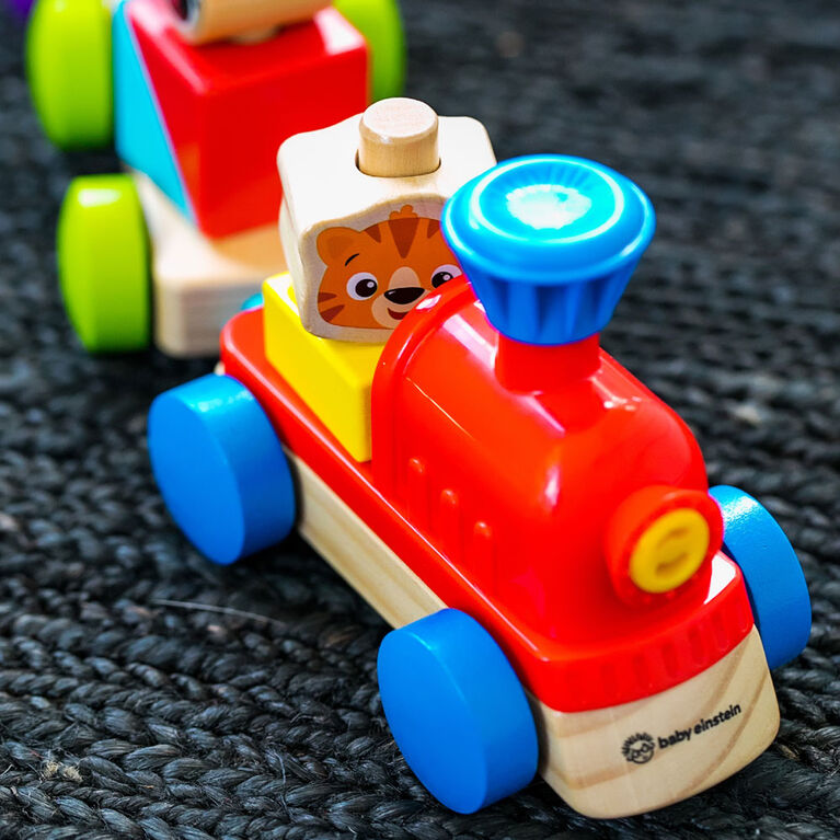 Baby Einstein Discovery Train Wooden Toy