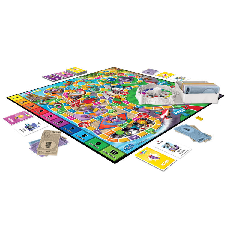 The Game of Life Game, Family Board Game for 2-4 Players, Indoor Game (English)