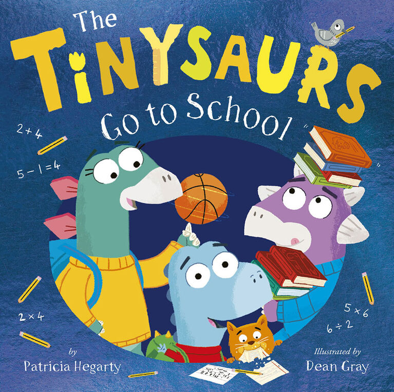 The Tinysaurs Go to School - English Edition