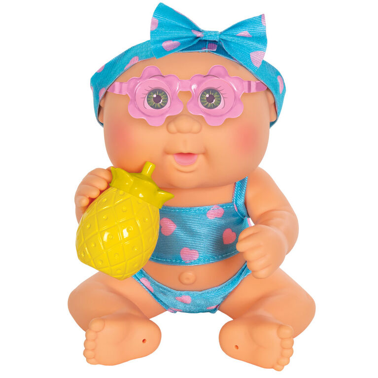 Cabbage Patch Kids Basic Tiny Newborn (Drink 'n Wet Swim Time) - Green Eyes