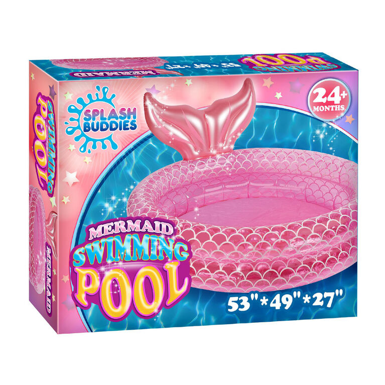 Splash Buddies Inflatable Kiddie Pool - English Edition