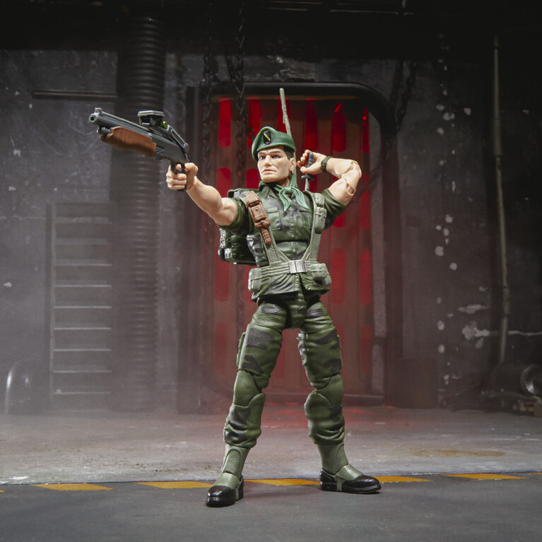 G.I. Joe Classified Series Vincent R. "Falcon" Falcone Action Figure 64 Collectible Toy, Multiple Accessories, Custom Package Art