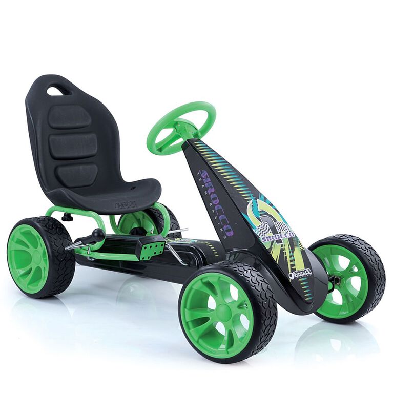 Sirocco Pedal Go Kart, Green