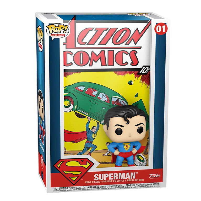 Funko POP! DC: Vinyl Comic Cover - Superman Action Comic