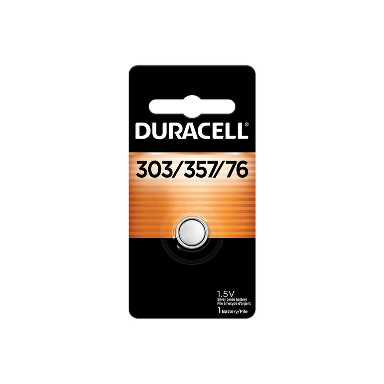 Duracell CopperTop 303/357/76  Battery - 1 count