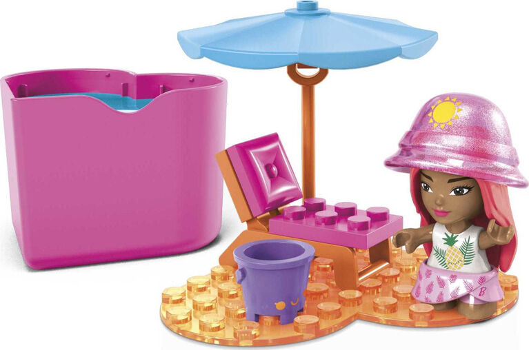 MEGA - Barbie - Color Reveal - Journée à la plage