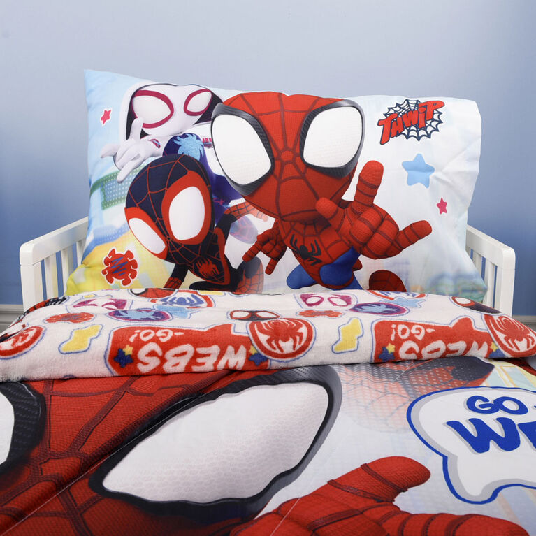 Marvel Spidey and Friends 2-Piece Toddler Bedding Set