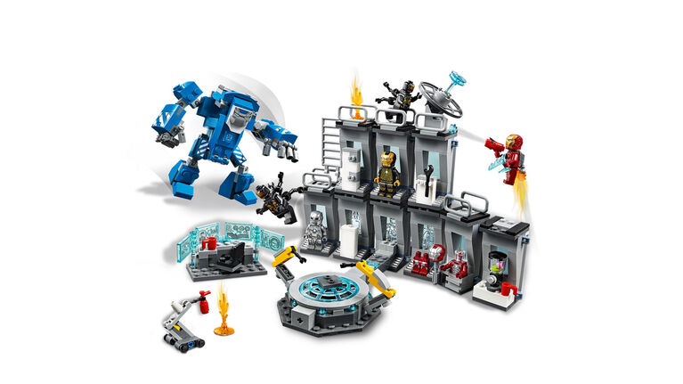 hale fire heltinde LEGO Super Heroes Marvel Iron Man Hall of Armor 76125 | Toys R Us Canada