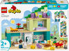 LEGO DUPLO Town 3 in 1 Modern Family House with Figures Building Toy for Toddlers, Ages 2+ - 10470