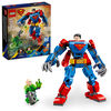 LEGO DC Superman Mech vs. Lex Luthor Building Toy - Buildable Action Figure - Superhero Gift - 76302
