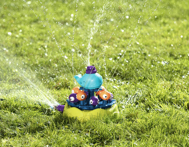 Whirly Whale Sprinkler Arroseur pour enfants, B. Toys