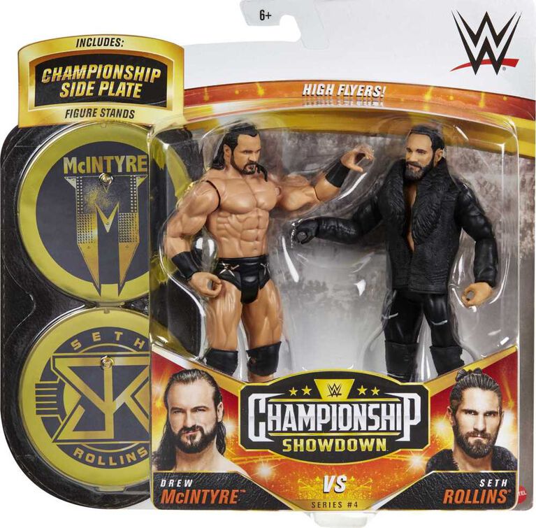 WWE Seth Rollins vs Drew McIntyre Championship Showdown 2-Pack