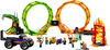 LEGO City L'arène de cascades double boucle 60339 Ensemble de construction (598 pièces)