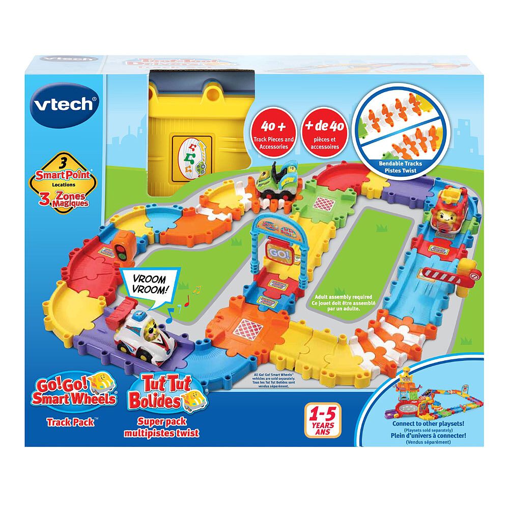 vtech go go car track