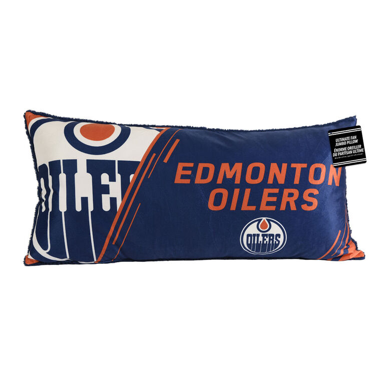 NHL Edmonton Oilers Body Pillow, 18"x36"