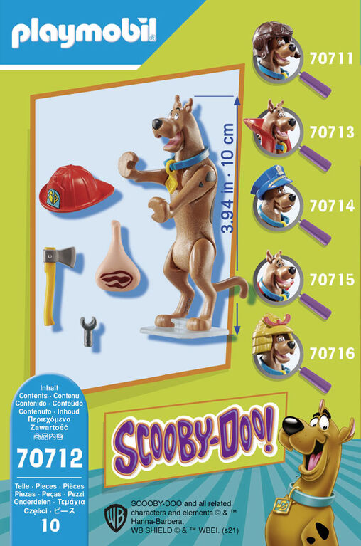 Playmobil - SCOOBY-DOO Pompier