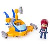 Rusty Rivets - Buildable Rivet Shark Vehicle with Rusty Figure, for Ages 3 and Up