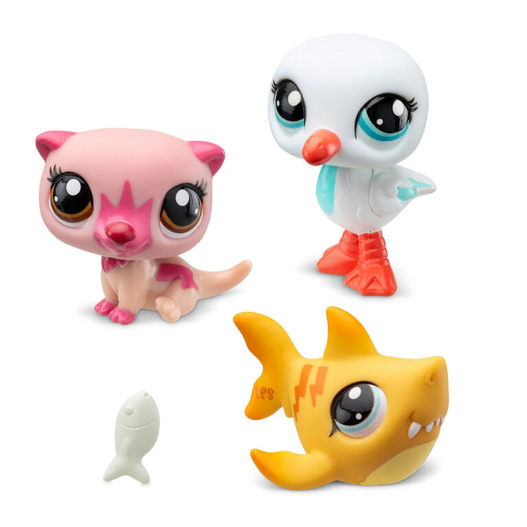 Littlest Pet Shop - 3Pk Tube - Pet Trio Island Vibes