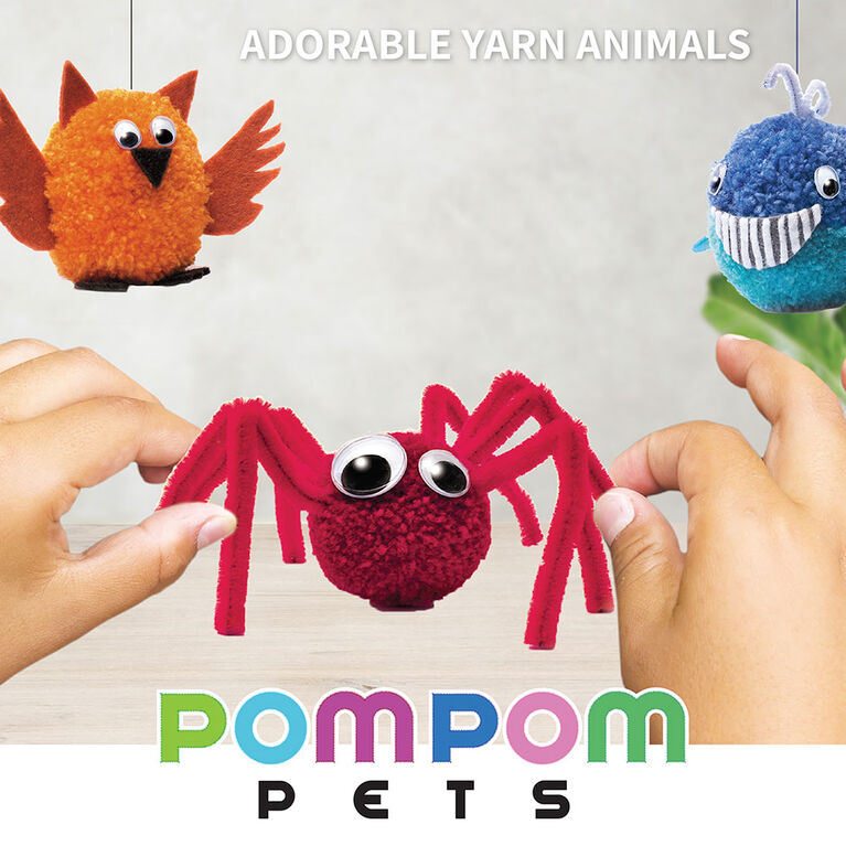 SpiceBox Children's Activity Kits Make and Play Pom Pom Pets - English Edition