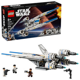 LEGO Star Wars : Andor Le chasseur U-Wing rebelle, Modèle à construire, Jouet de construction de véhicule 75399