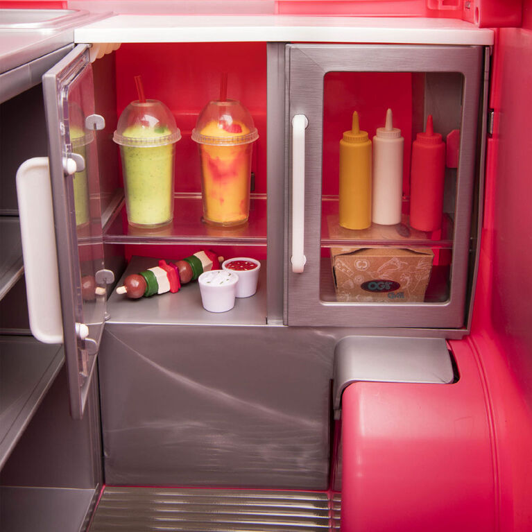 Our Generation, Grill To Go Food Truck Playset for 18-inch Dolls