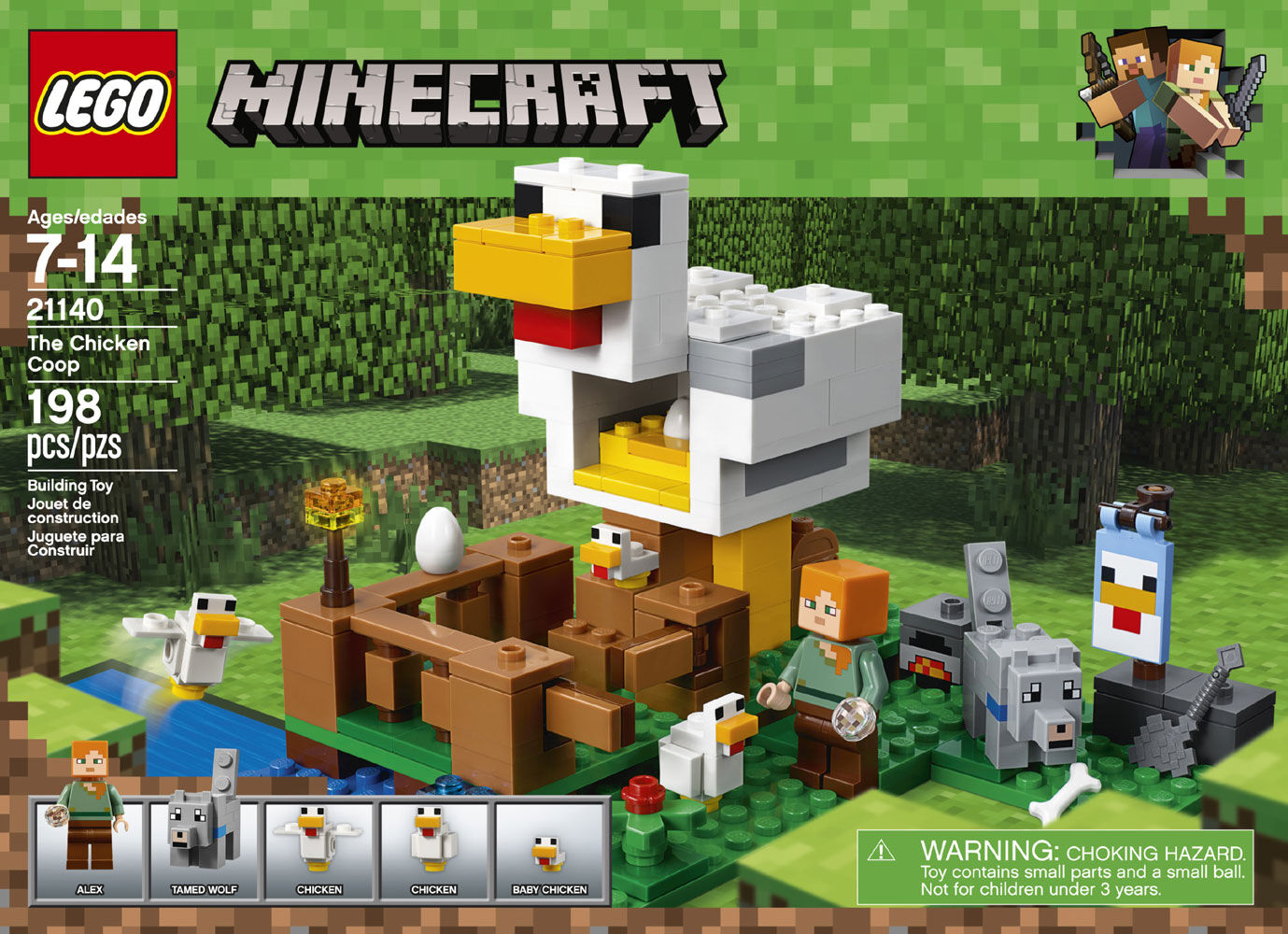 LEGO Minecraft The Chicken Coop 21140
