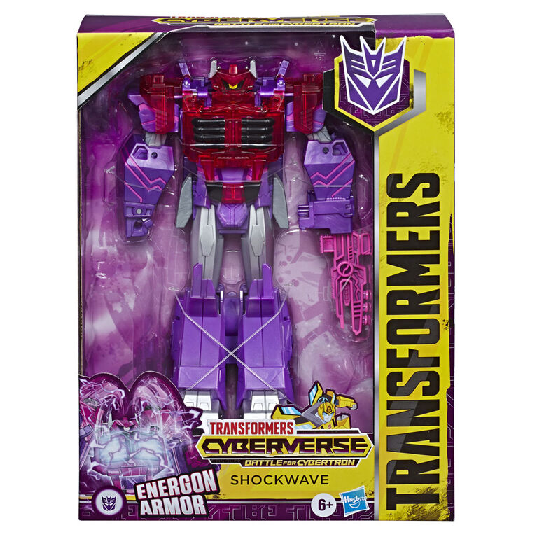 Transformers Toys Cyberverse Ultimate Class Shockwave Action Figure