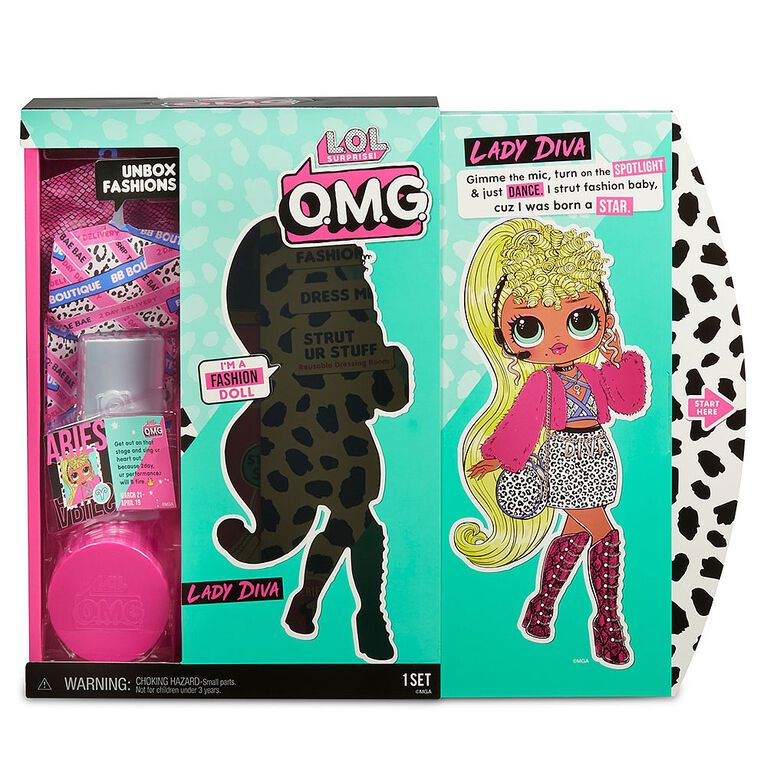 L.O.L. Surprise! O.M.G. Lady Diva Fashion Doll