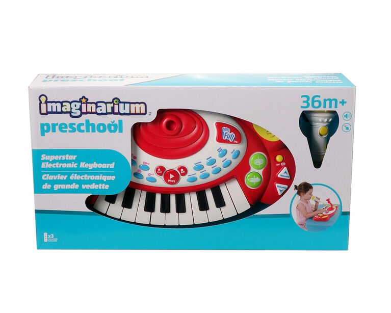 Imaginarium Preschool Superstar Electronic Keyboard Toys R Us Canada