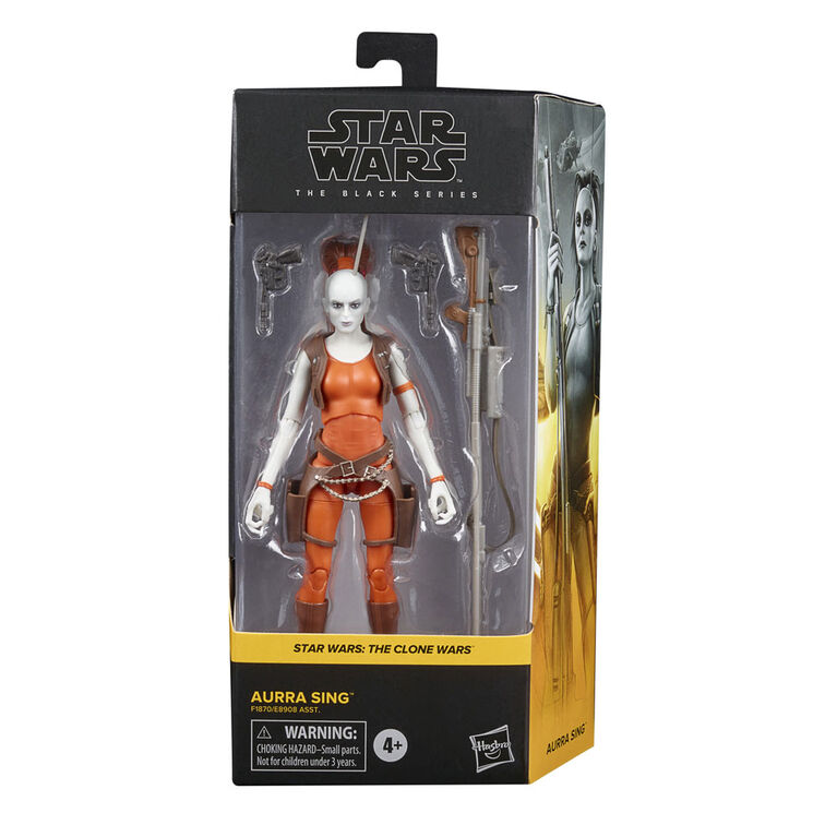 Star Wars The Black Series Aurra Sing 6-Inch-Scale Star Wars: The Clone Wars Action Figure