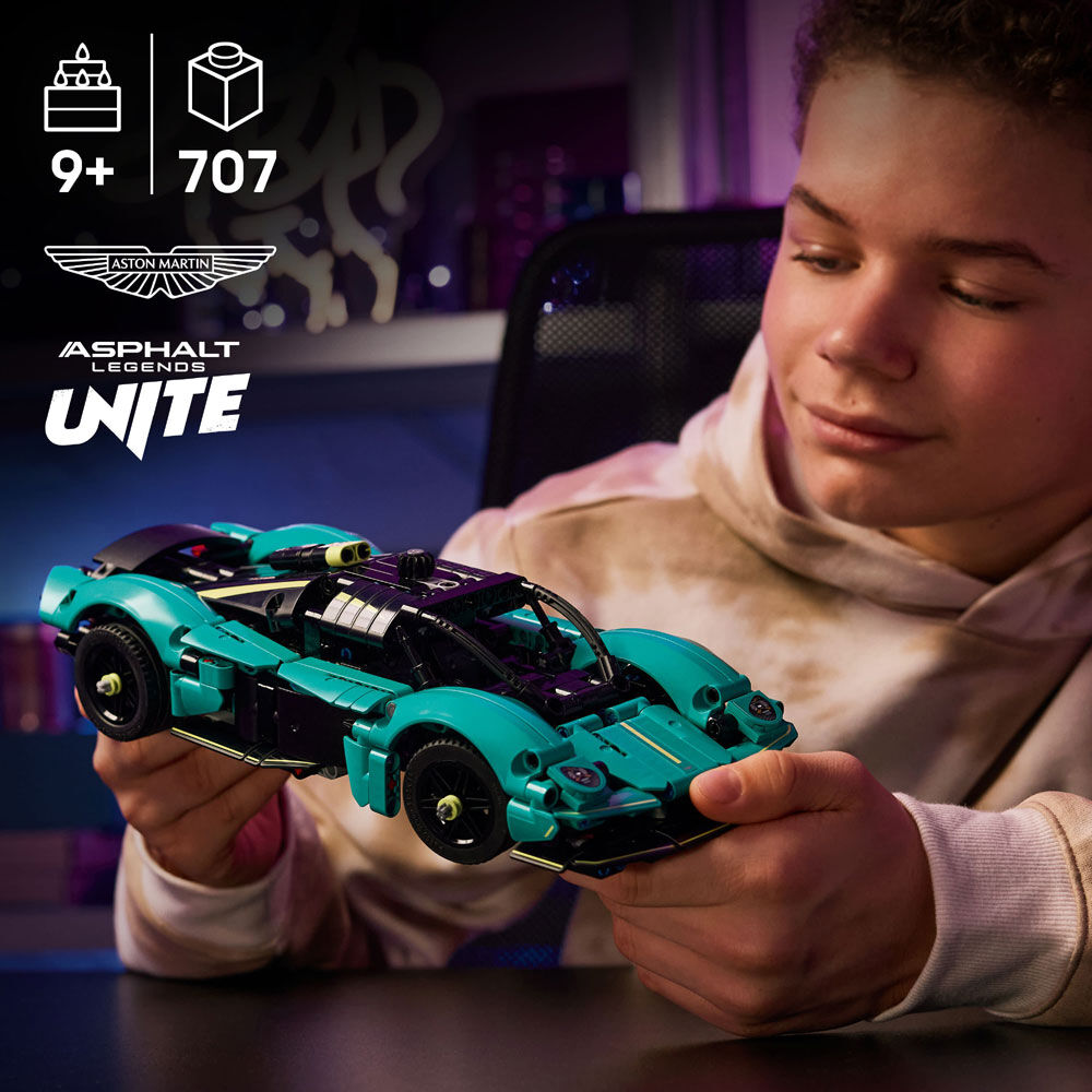 LEGO Technic Aston Martin Valkyrie Toy Car Model Kit - Kids Toy for Boys and Girls, Ages 9+ - 42208