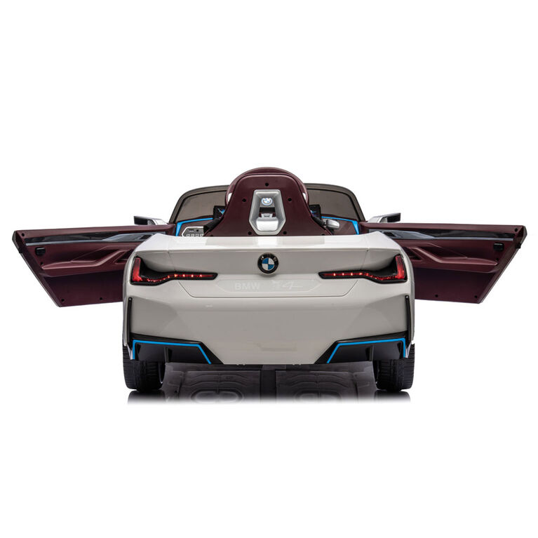 KidsVip 12V sous licence BMW i4 avec RC - Blanc