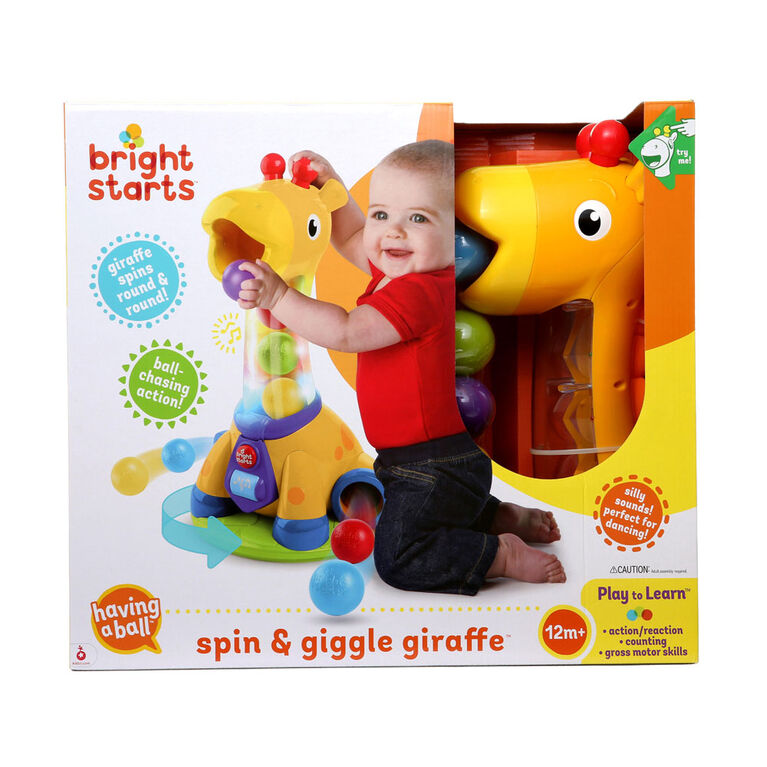 Bright Starts - Having a Ball - Spin & Giggle Giraffe