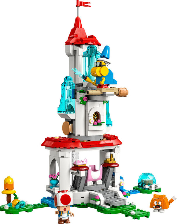 LEGO Super Mario Cat Peach Suit and Frozen Tower Expansion Set 71407 (494 Pieces)