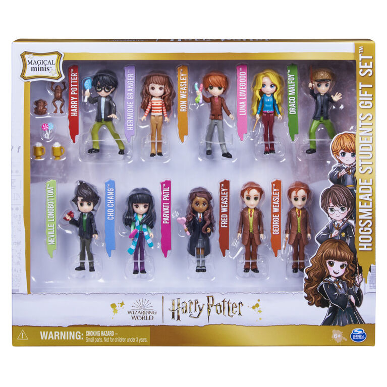 Wizarding World Harry Potter, Magical Minis, Hogsmeade Collector Set Avec 7  Figurines, 2 Créatures Et 3 Accessoires, Jouets Pour Filles Et Garçons À