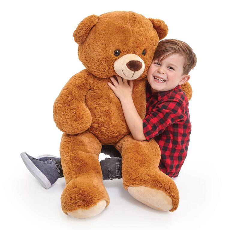 Ourson géant en peluche Snuggle Buddies Bertie de 1 m - Notre exclusivité -  Édition anglaise