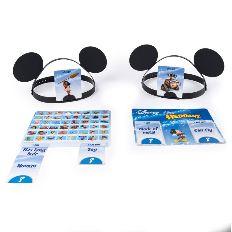 HedBanz Disney, Jeu de devinettes sur le thème de Disney - Édition anglaise - les motifs peuvent varier