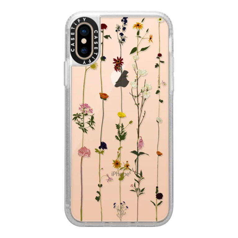 Casetify Étui Grip Floral pour iPhone XS