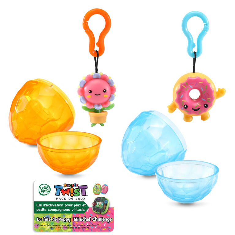 LeapFrog RockIt Twist 2 Pack: Trolls Party Time With Poppy and Cookie's Sweet Treats - French Edition