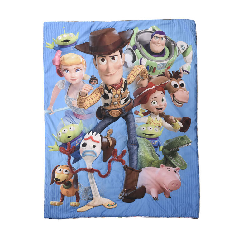 Disney Pixar Toy Story 4 3-Piece Toddler Bedding Set