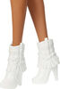 Barbie Fashionistas Doll #239 in Sparkly Silver Dress with Cowboy Hat and Boots, Black Hair
