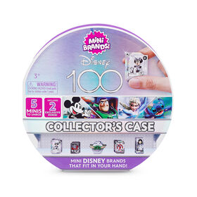 Coffret de collectionneur de Mini Brands Disney 100 platine avec 2 Minis exclusifs par Zuru